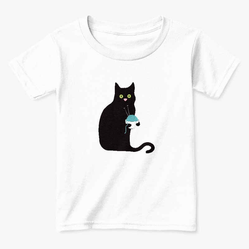 Knitting Ramen Kitty