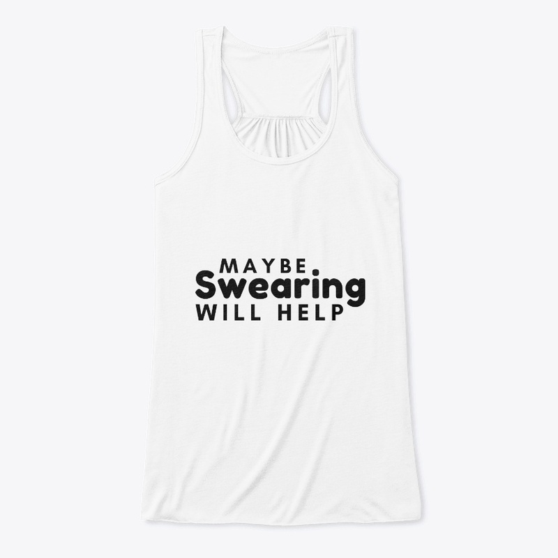 Maybe Swearing will help Black Text