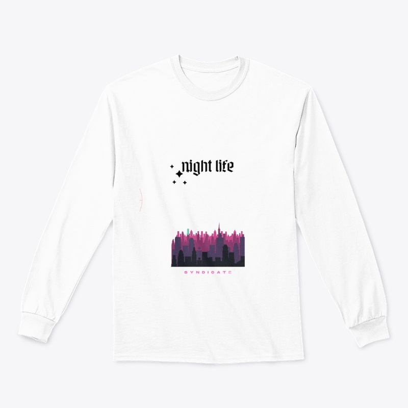 Night life premium T shirt design