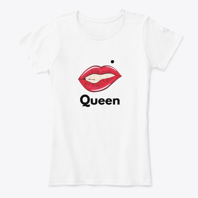Queen juicy lips T-shirt and apparel