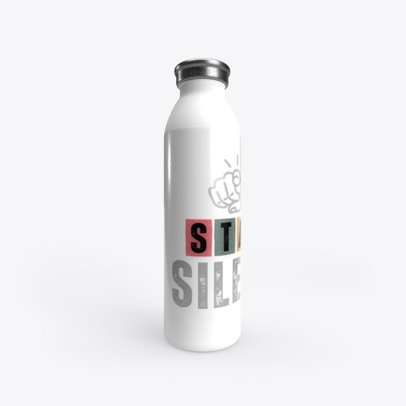 Stay Silent Bold Statement Tee