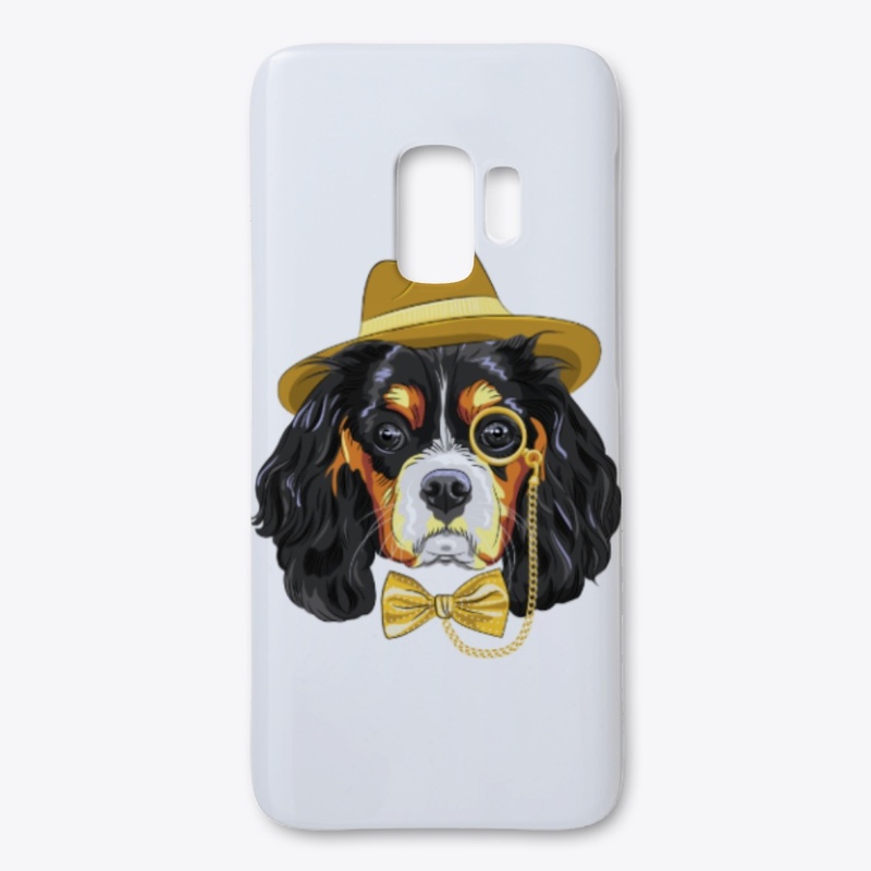 Funny Hipster Dog King IPhone Case