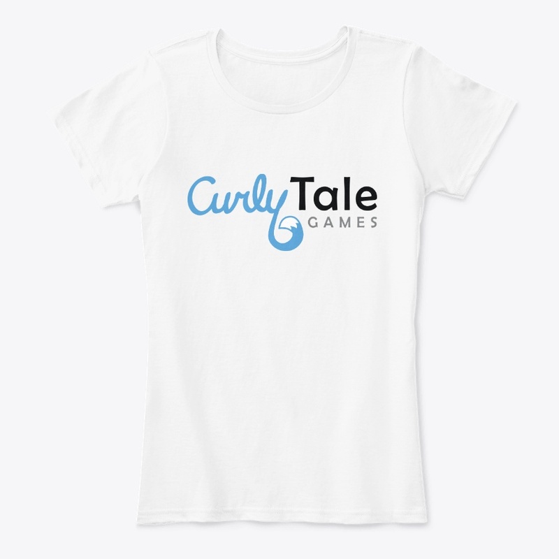 White Curly Tale Games Shirt