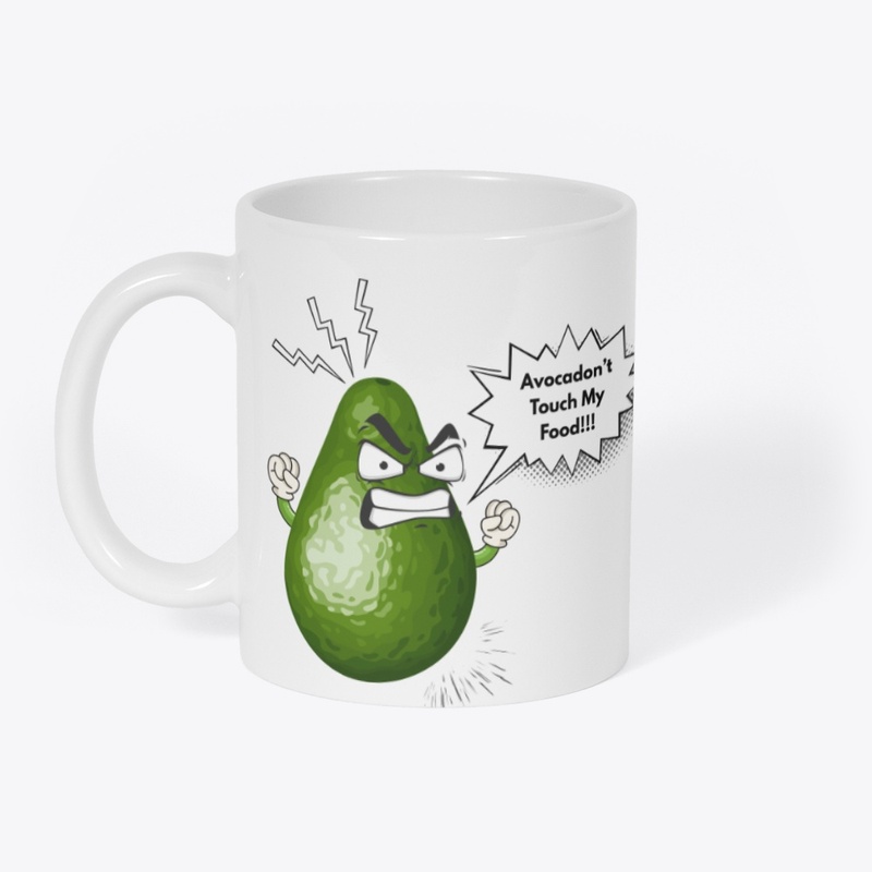Avocado mania / Angry avocado design