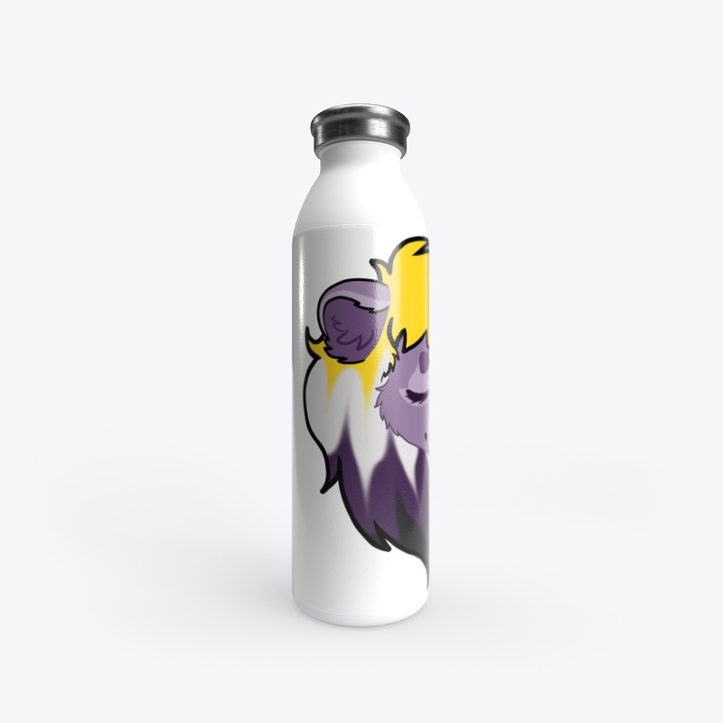 Bubble Tea Pride Lion (Non-Binary)