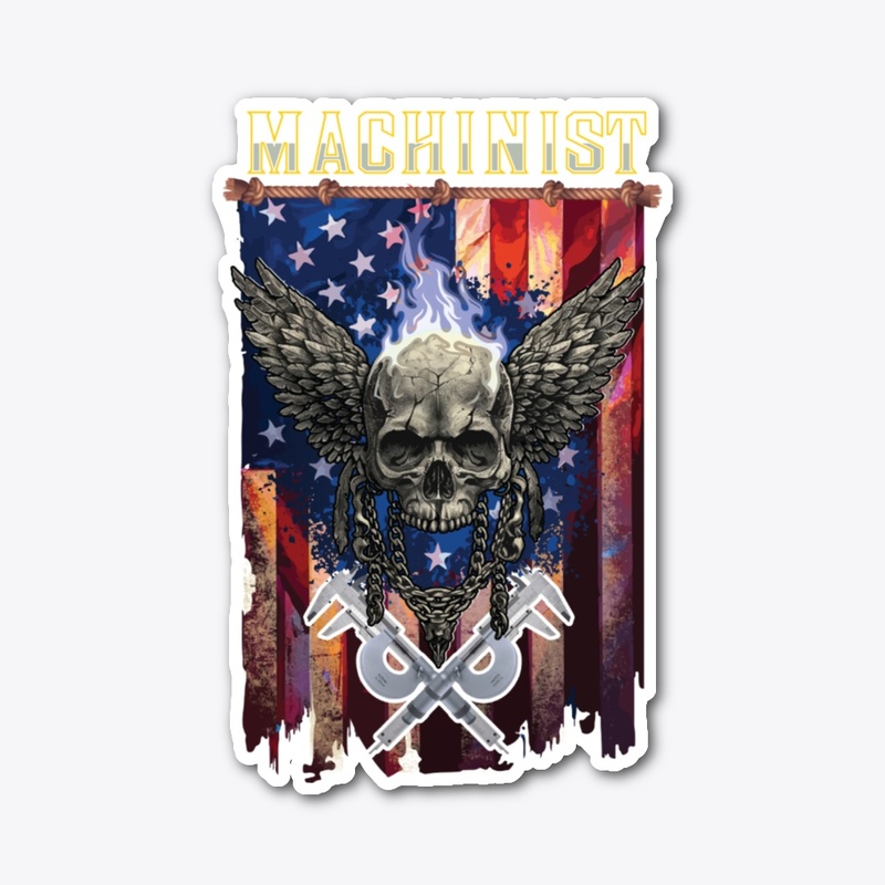 Proud American Machinist Shirt 