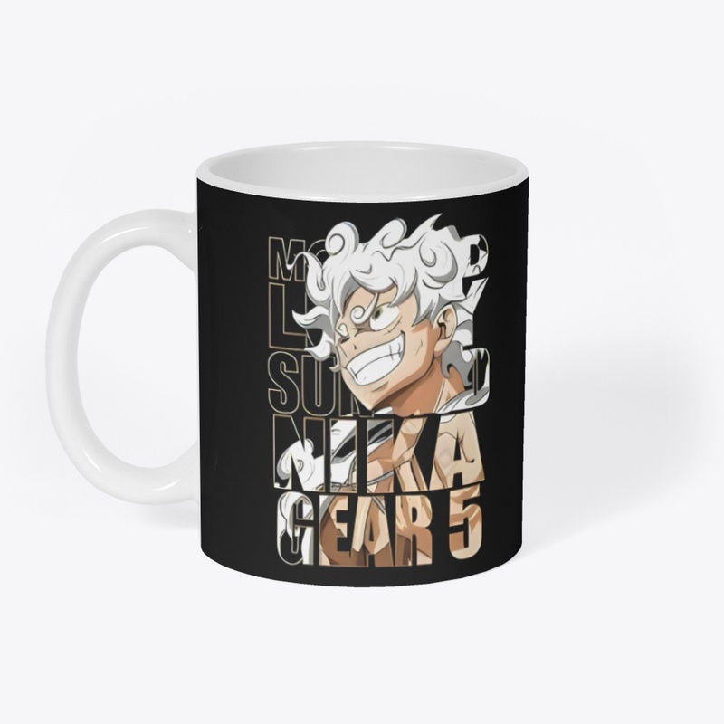 luffy gear five designed products