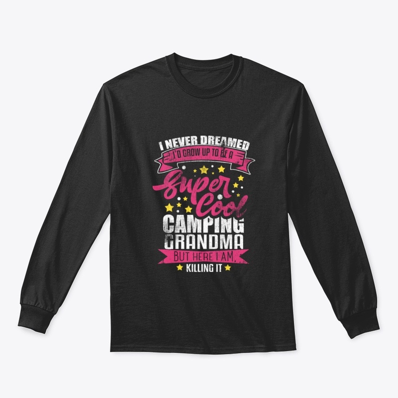 Super Cool Camping Grandma T Shirt