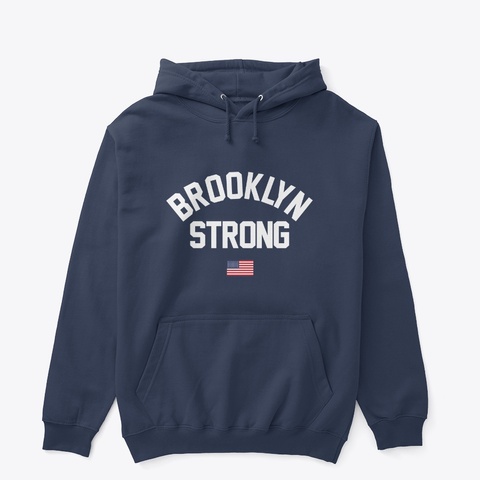 Brooklyn Strong Navy Kaos Front