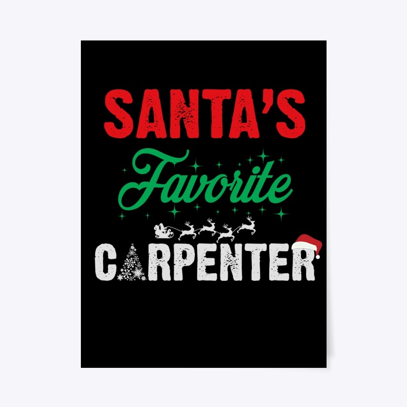 Santa's Favorite Carpenter Gift 