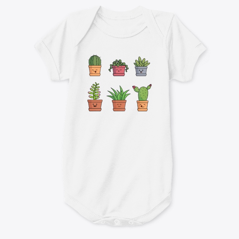 Happy succulents and cacti