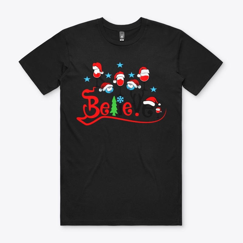 Christmas T-Shirt - Believe  Shirt