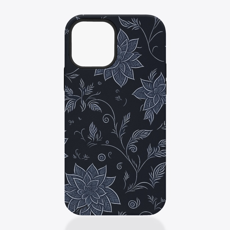 Floral Dark And Light Pattern