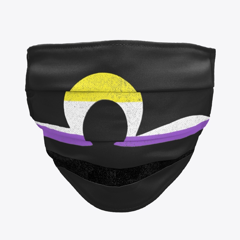 Nonbinary Libra Pride Flag Zodiac Sign