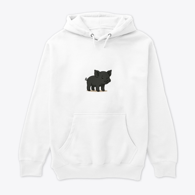 Black Pig Tee – Silent Drop