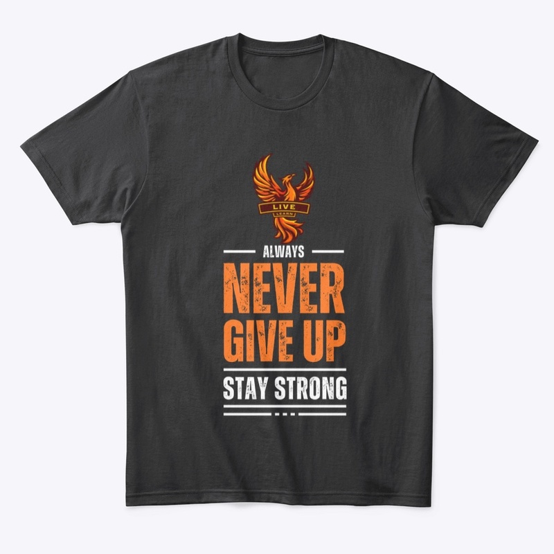 Never give up 