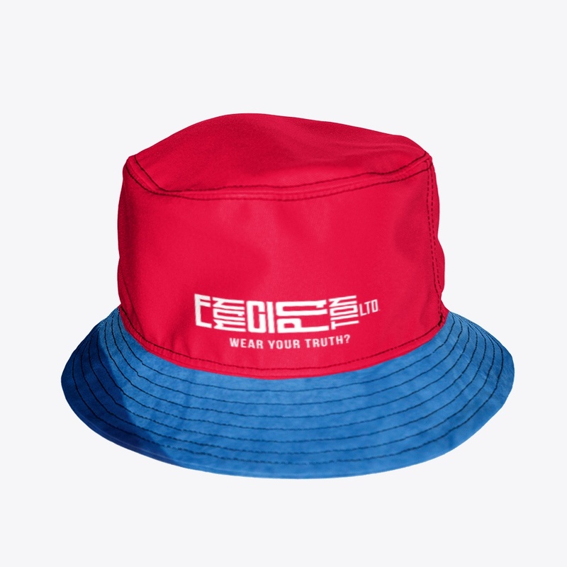 The Classic E-Bucket Hat / Two tone