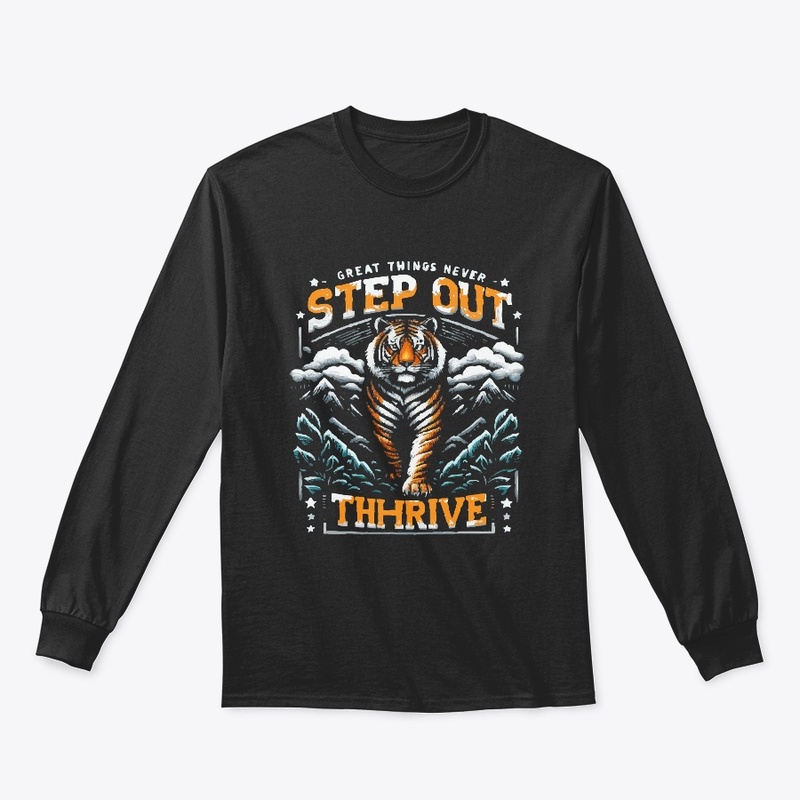 "Colorful Typography Design T-Shirt"