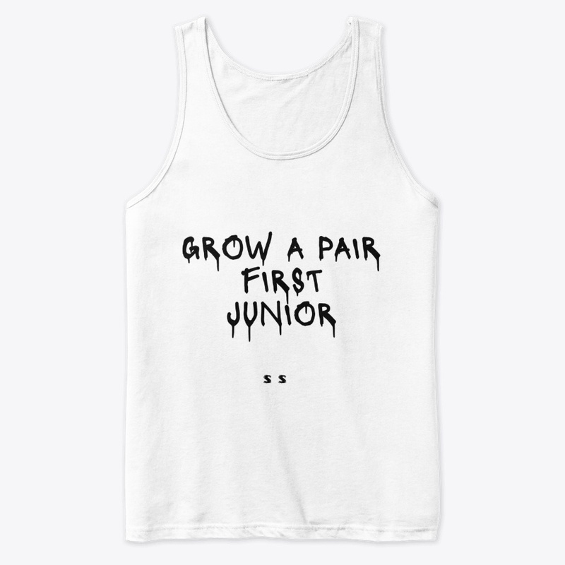Grow a Pair First Jnior - Premium Tank Top - Premium Tank Top - Premium Tank Top - Premium Tank Top