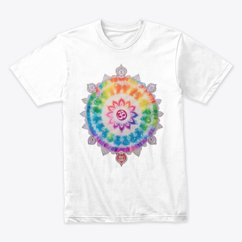 Om Mandala 100% Classic  Yoga Design 