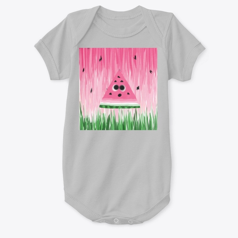 Cute fun summer watermelon