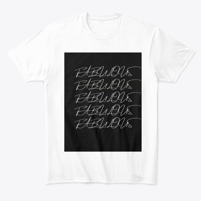 FABULOUS Black text