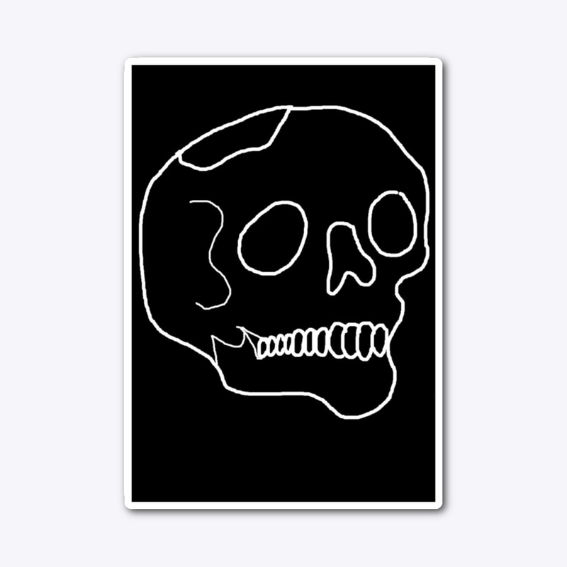 mr cute face sticker