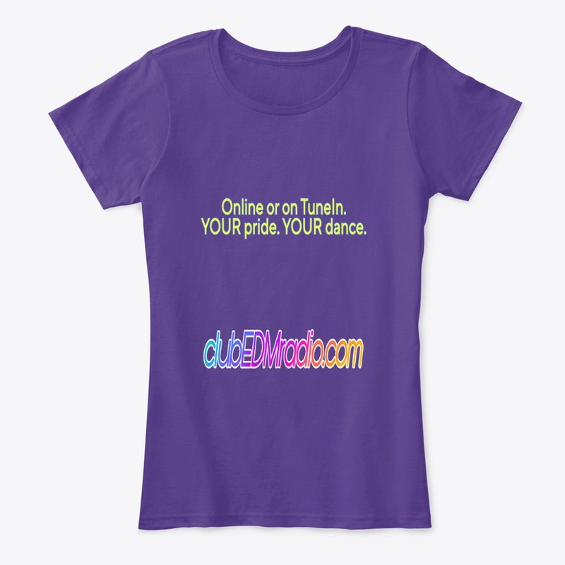 clubEDMradio pride shirt 