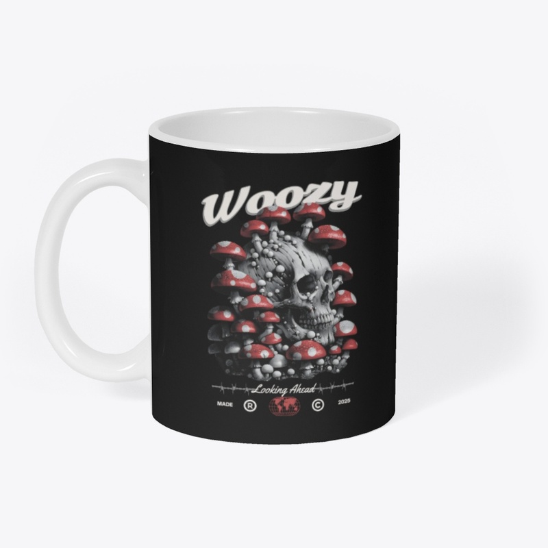 Psychedelic Mushrooms Skull Merch
