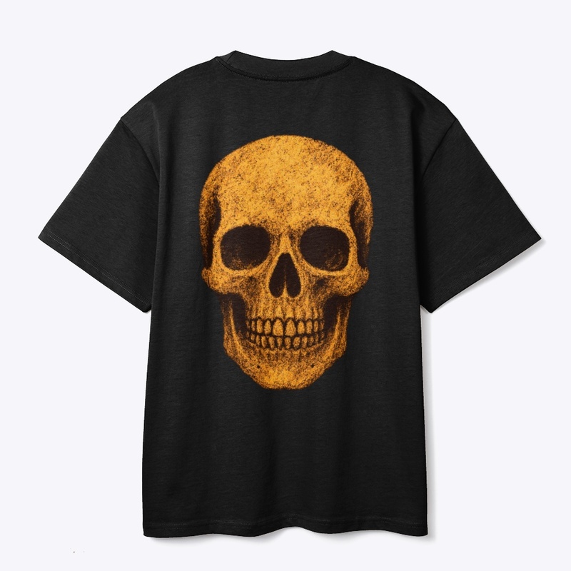PROLIFIC LOGO - ORANGE SKULL (Back)