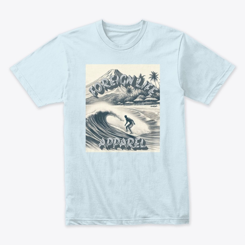 Foreign Life Sketched Surfing Islands