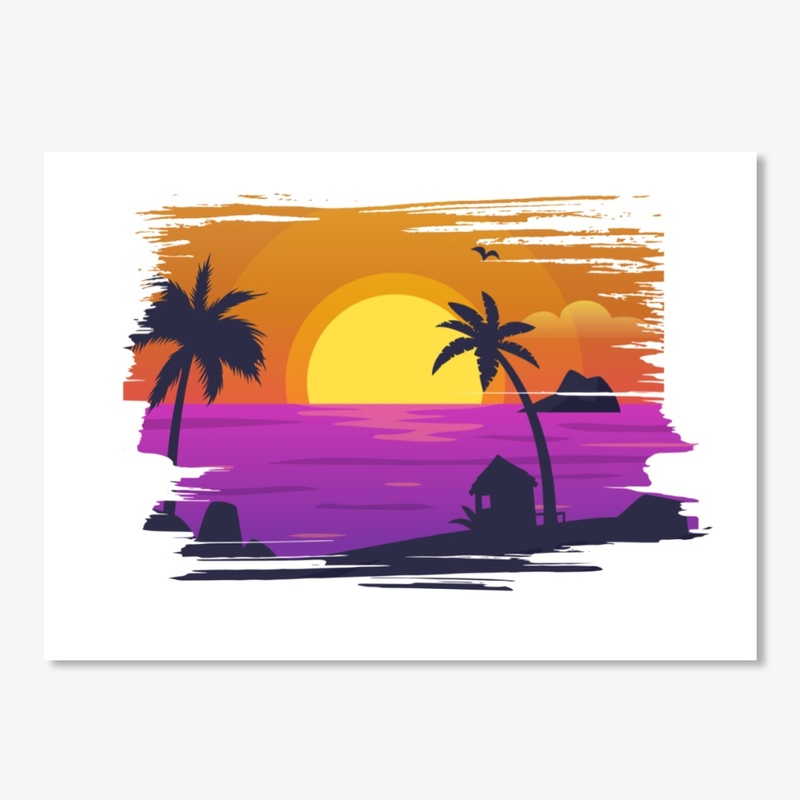 Sunrise By The Beach