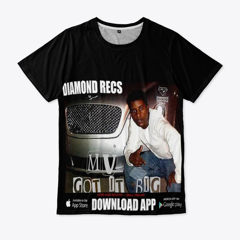 DIAMOND RECS -TEE SHIRT