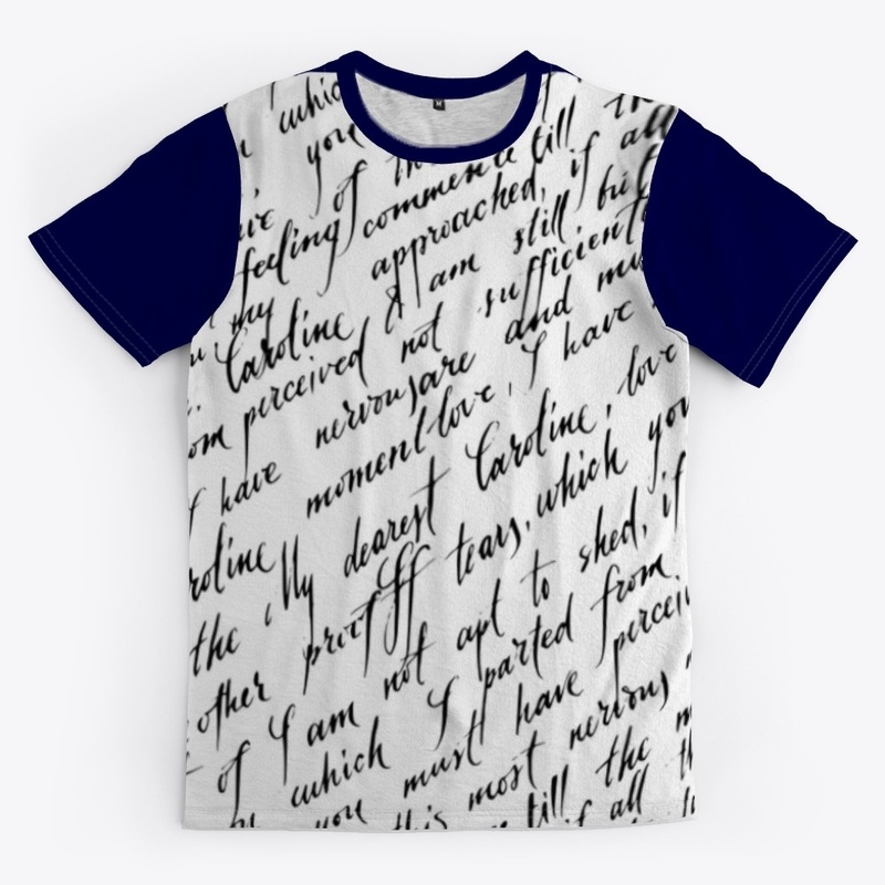 Cool written Black and White T-shirt