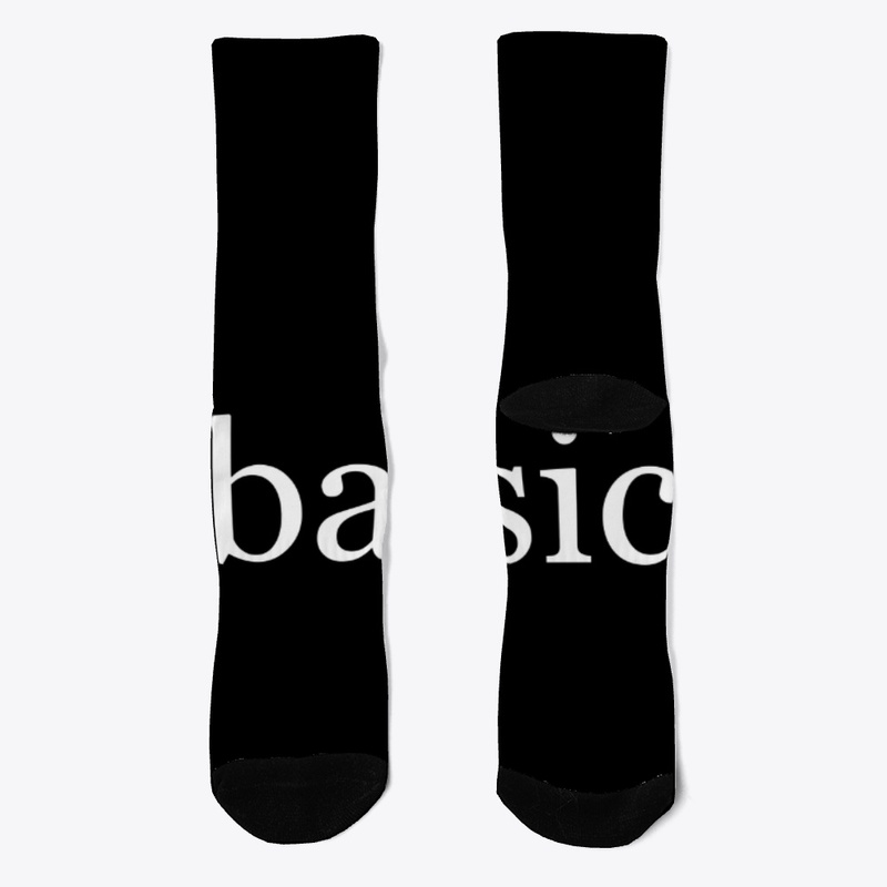 Basic Written in White