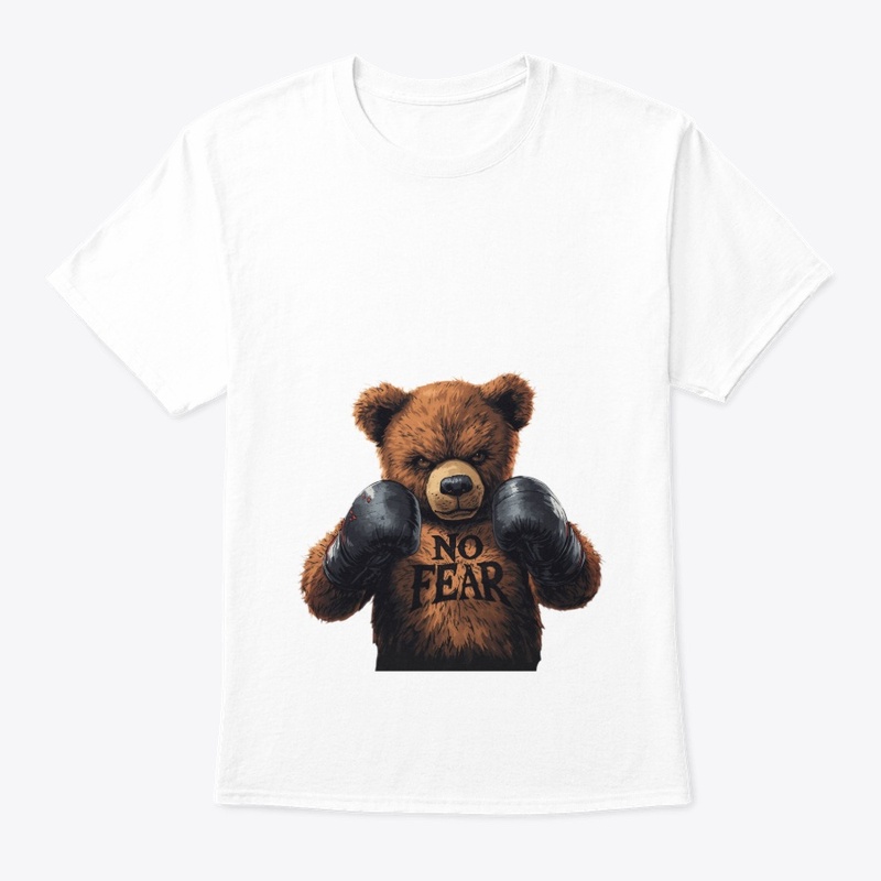No Fear Fighter Bear – Battle-Ready Cute