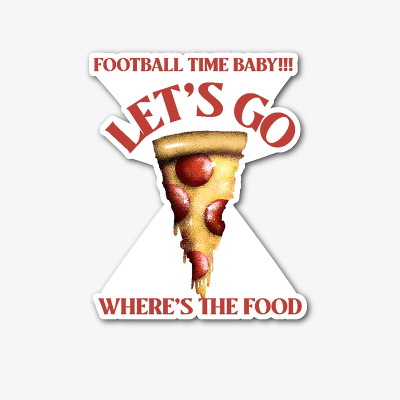 Football time! Where's the Food?