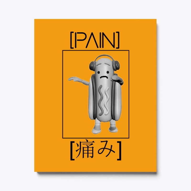 Pain hot dog
