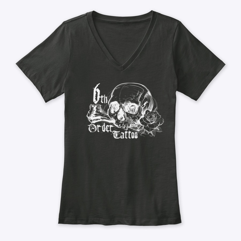 Skull Sketch (White Print)