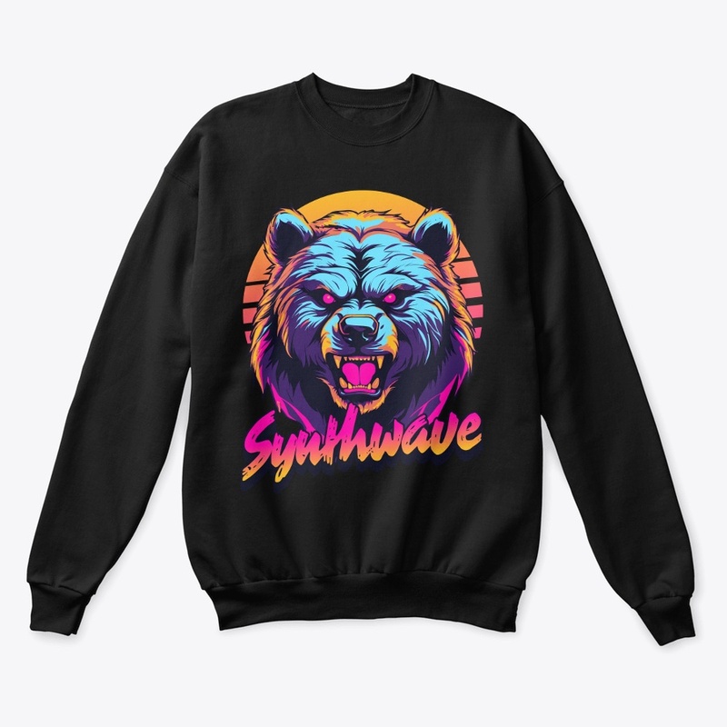 Synthwave Bear