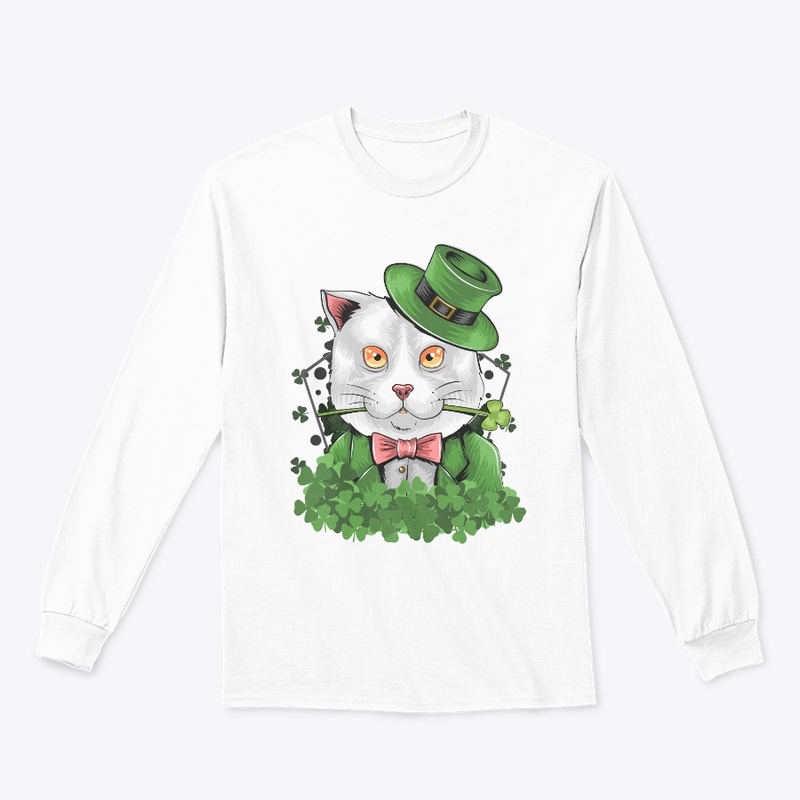 St Patrick's Day Cat lovers Tshirts 
