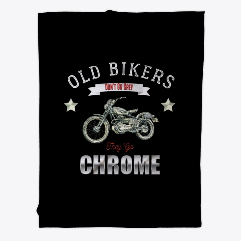 Old Bikers Don't Go Grey. They Go Chrome