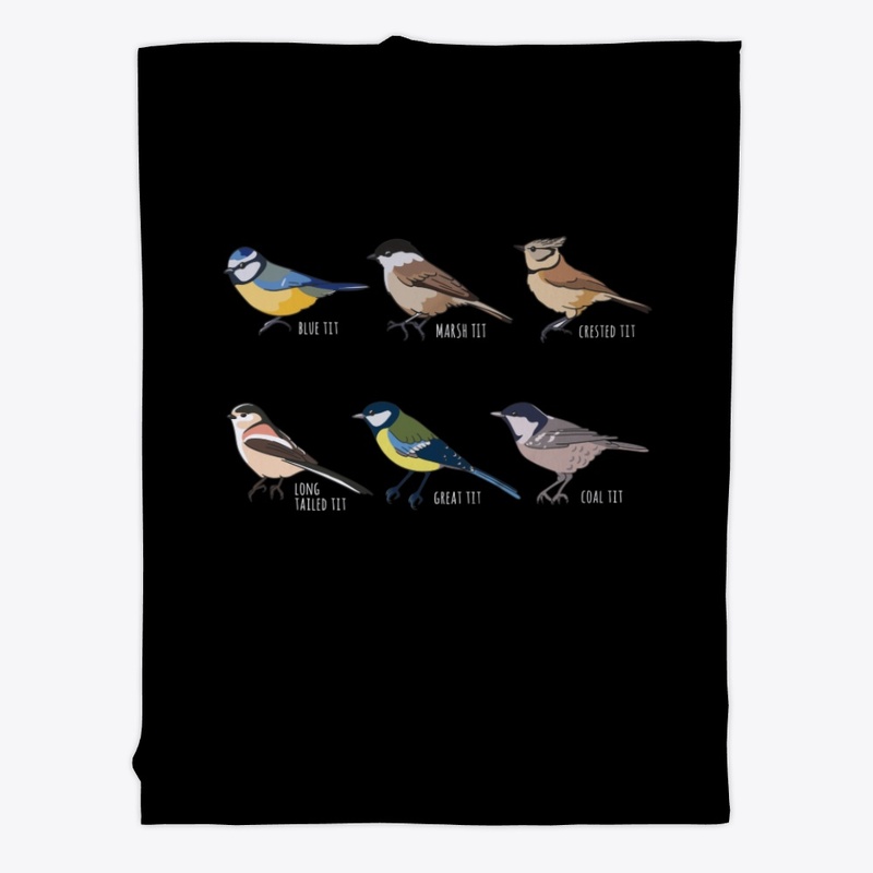 Tit Bird Collection - Birdwatching Gift