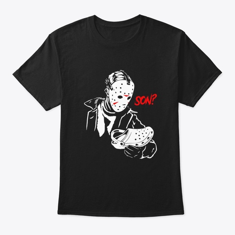 Funny Halloween Gift Black T-Shirt Front