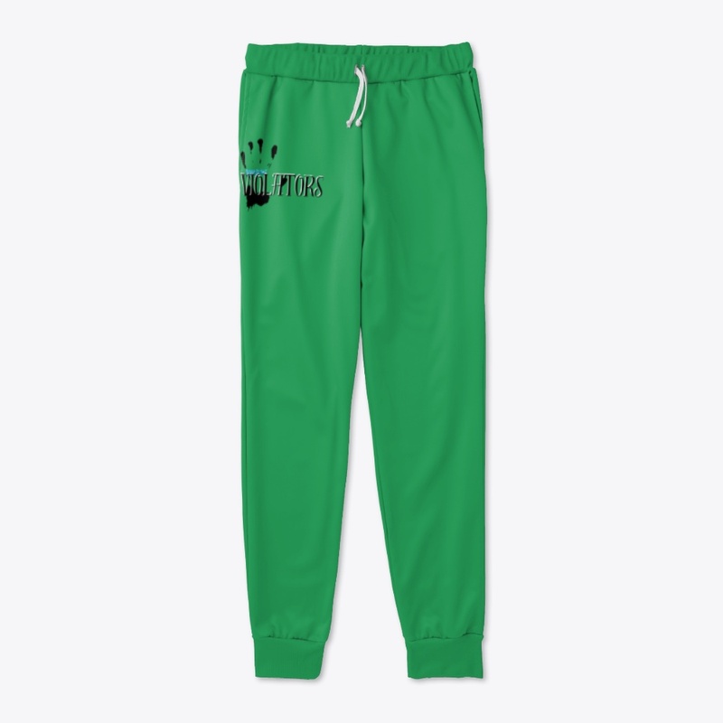 Violators-Black Palm Print-joggers