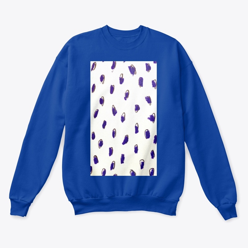 Abstract Purple Dots