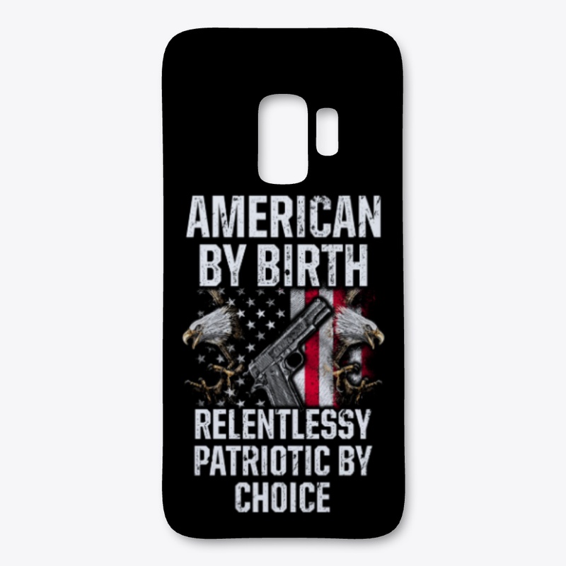 PATRIOTIC - AMERICAN BY BIRTH M 0055