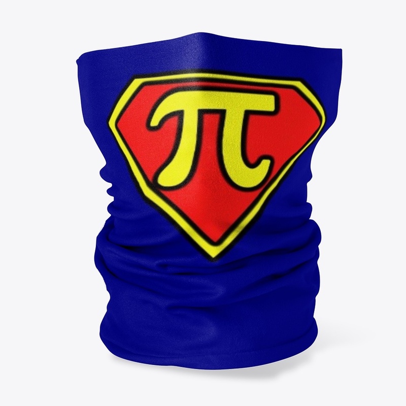 Math Super Hero Neck Gaiter