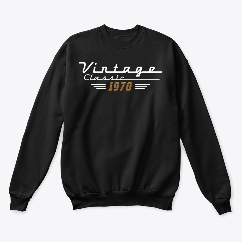  Vintage Classic 1970 Birthday Tee Shirt
