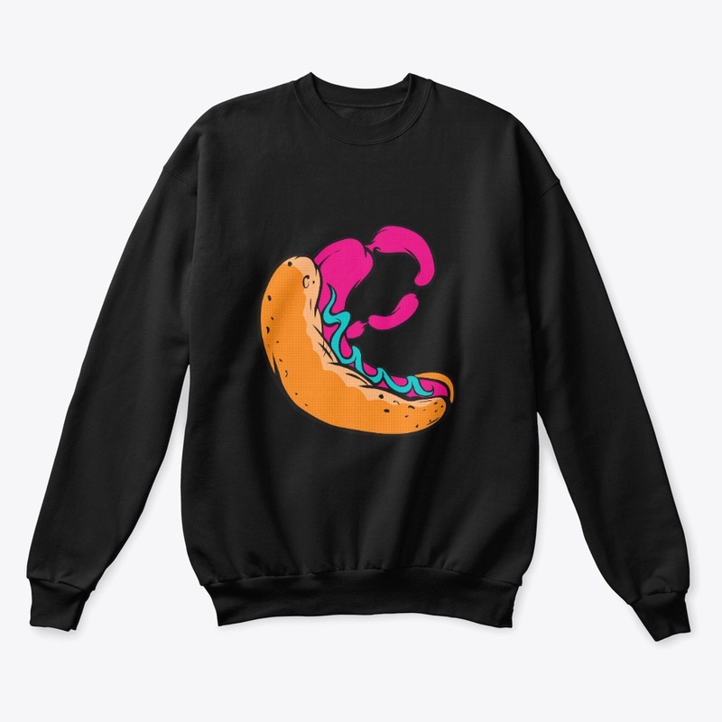 Funny hotdog T-shirt